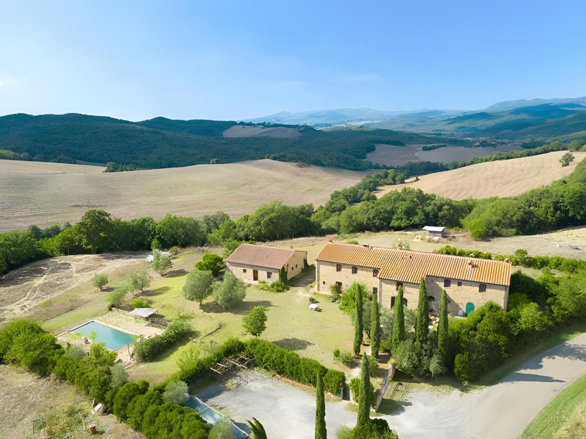 Agriturismo Fattoria Di Statiano Pomarance Exterior foto